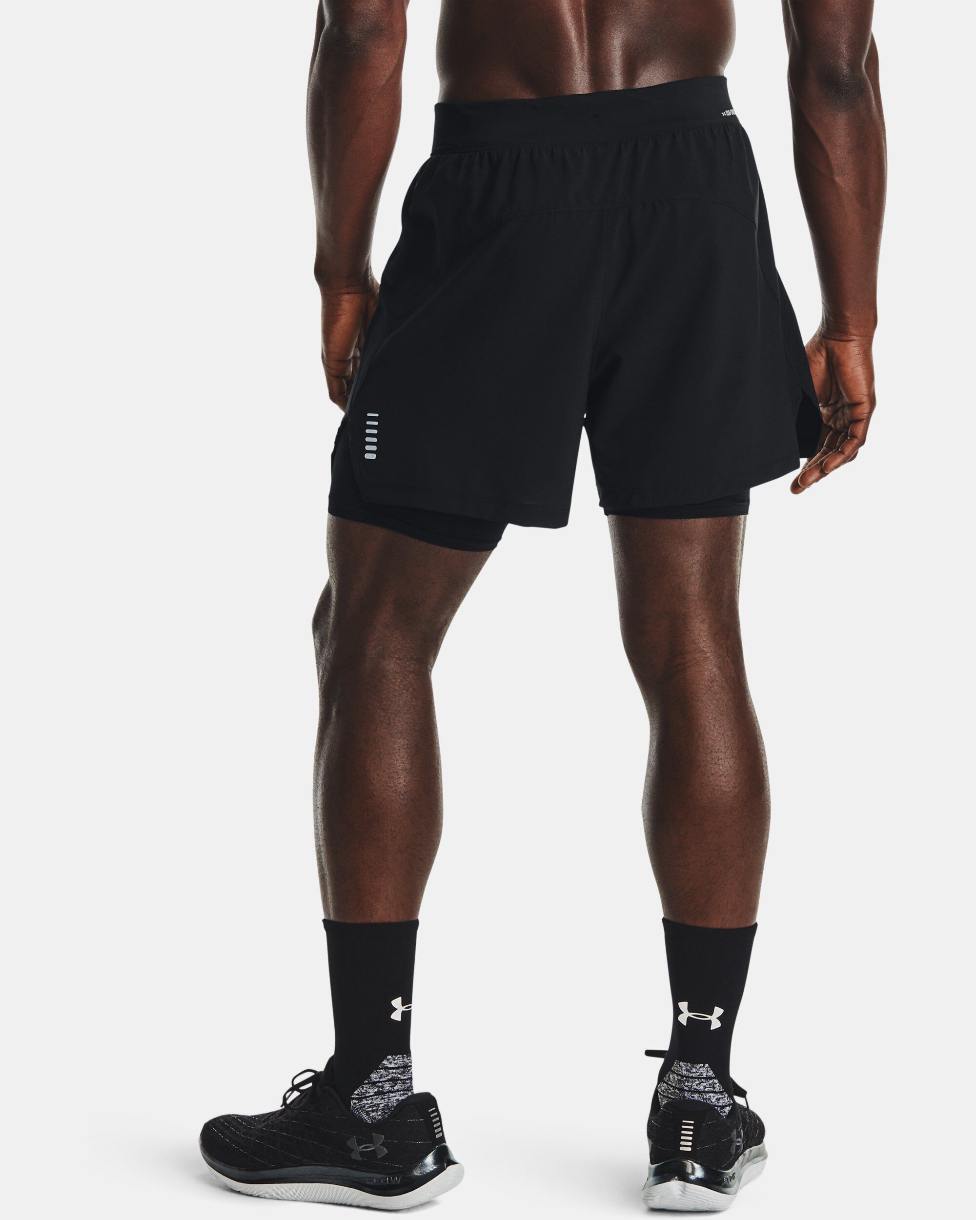 Under Armour Men s UA Iso Chill Run 2 in 1 Shorts Black in KSA