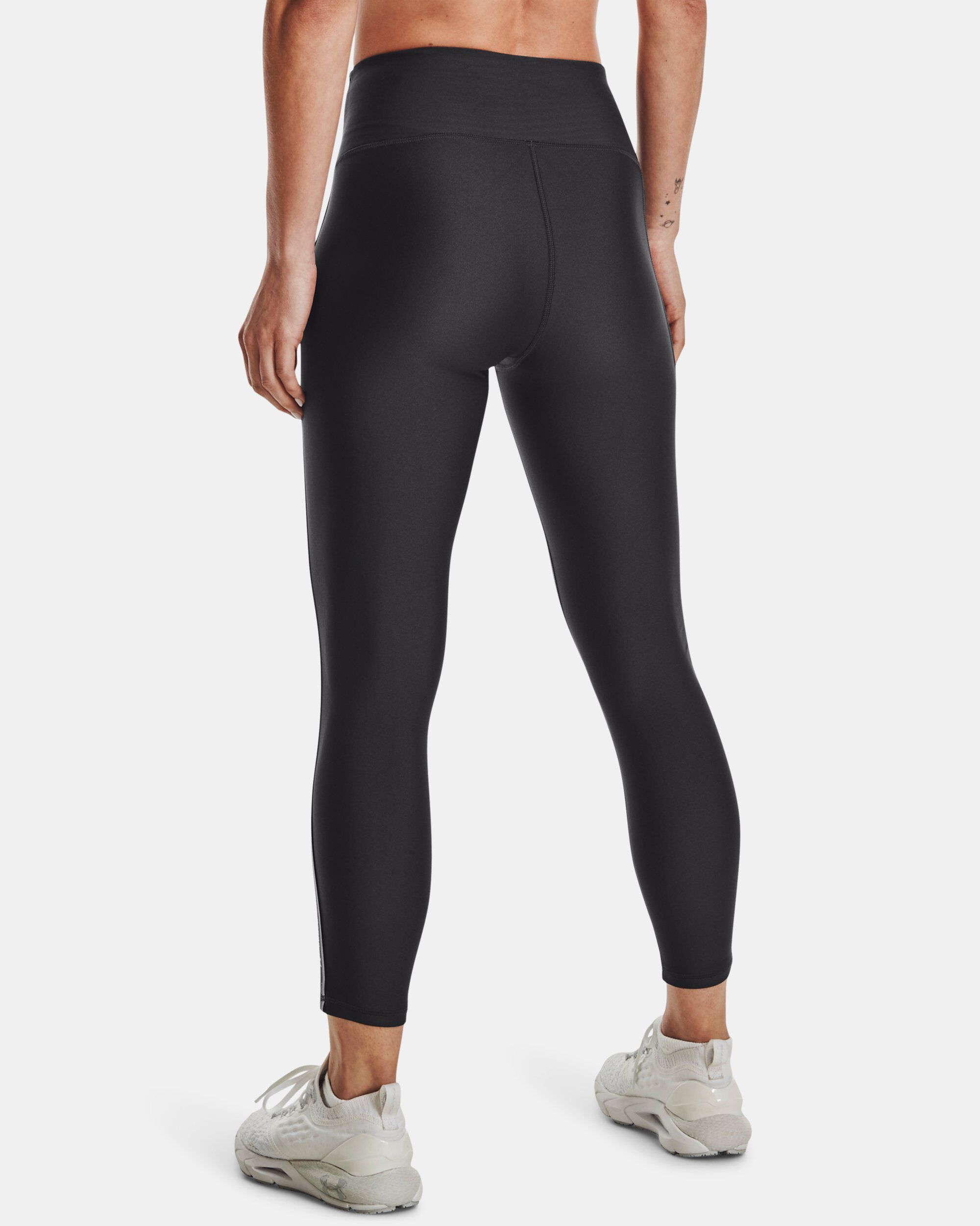 Under Armour Women s HeatGear Armour Taped Ankle Leggings Grey in KSA