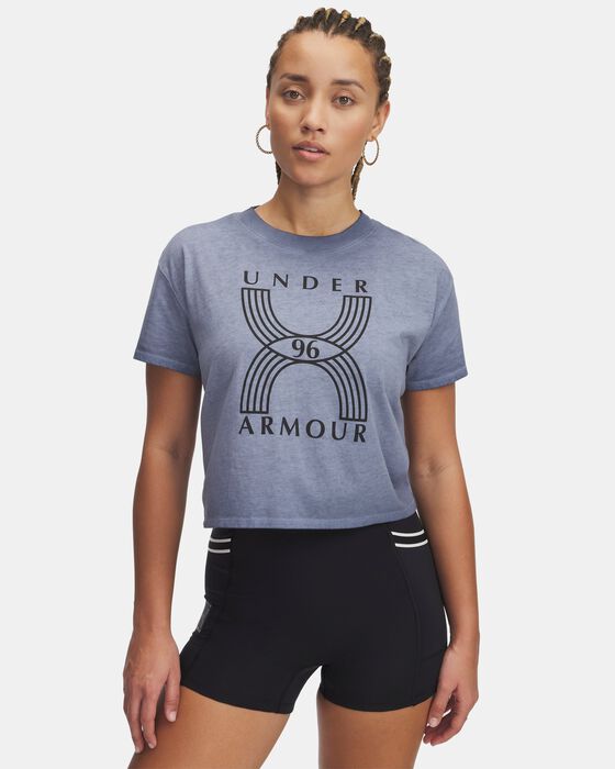 Women's UA Run 96 Graphic Short Sleeve image number 0