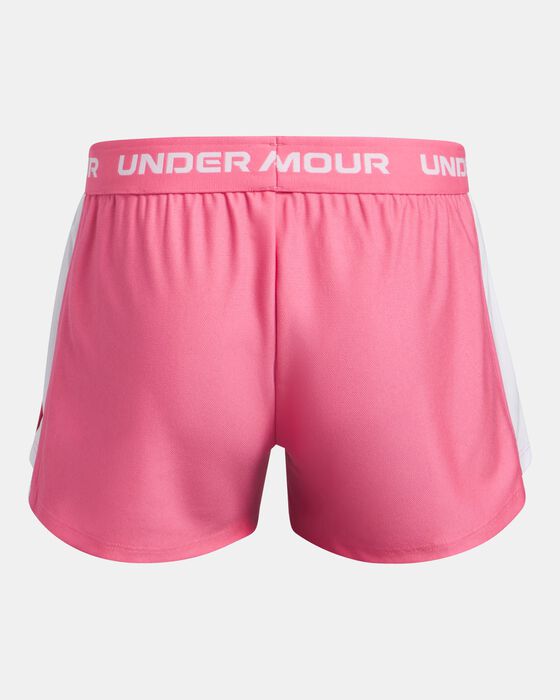 Girls' UA Tech™ Play Up Shorts image number 3