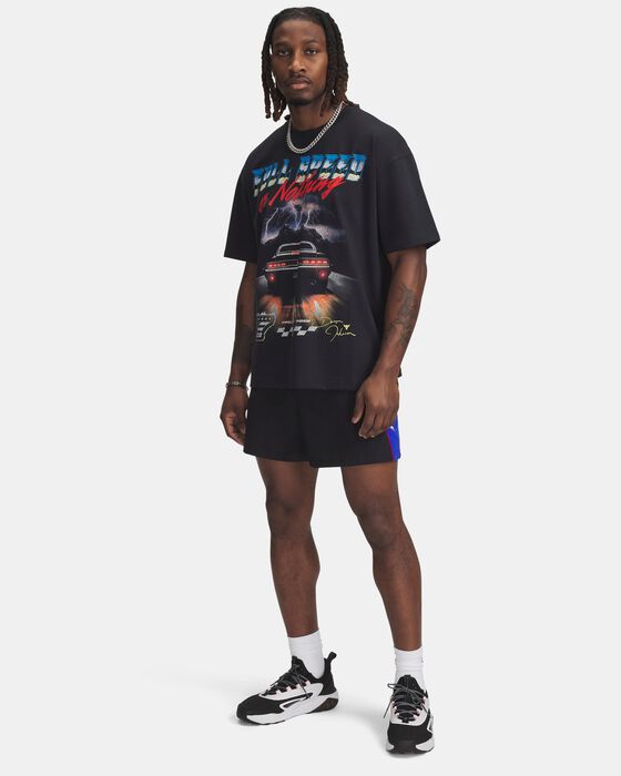 Men's Project Rock Heavyweight Short Sleeve image number 2