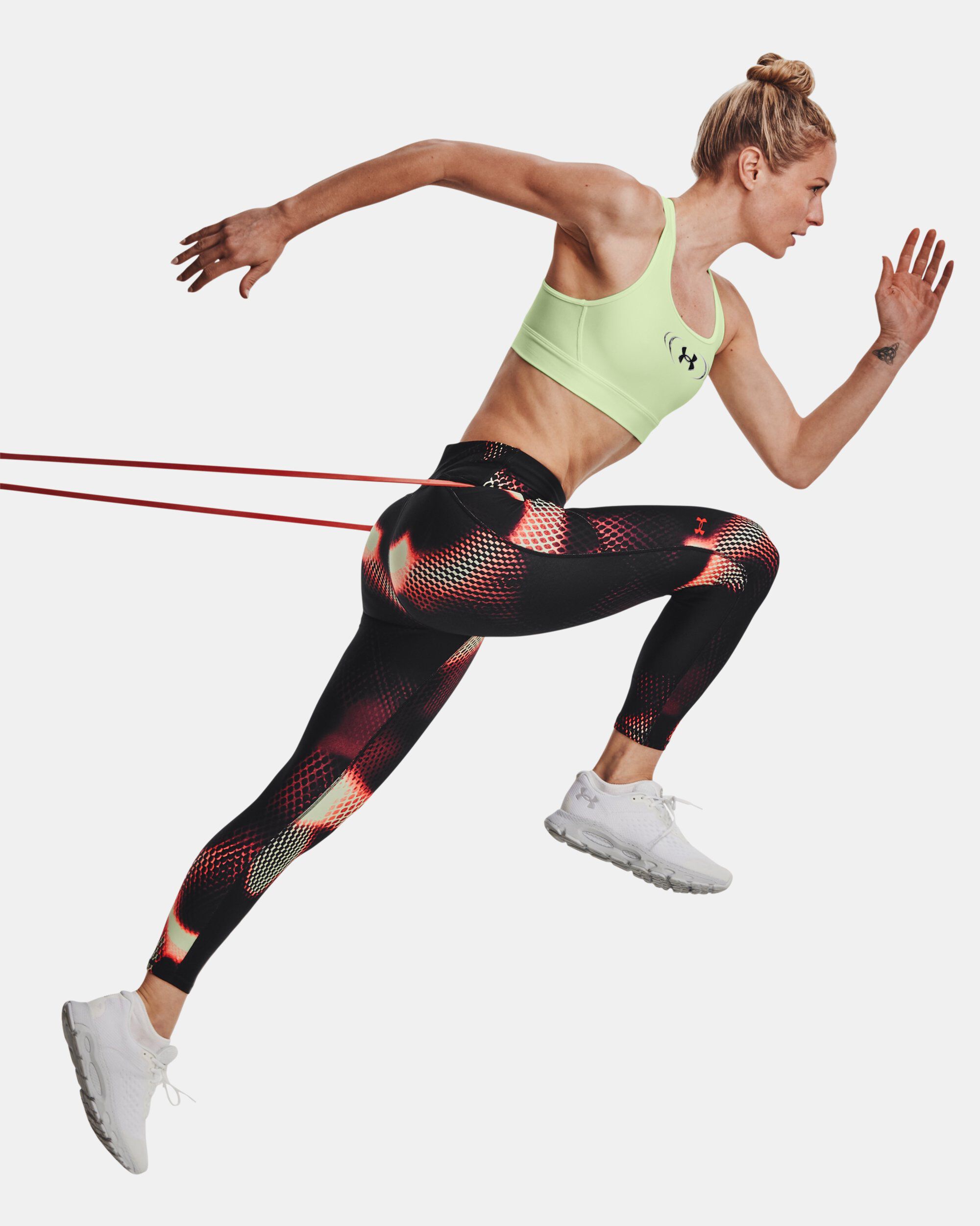 Under Armour Women s HeatGear Armour No Slip Waistband Printed