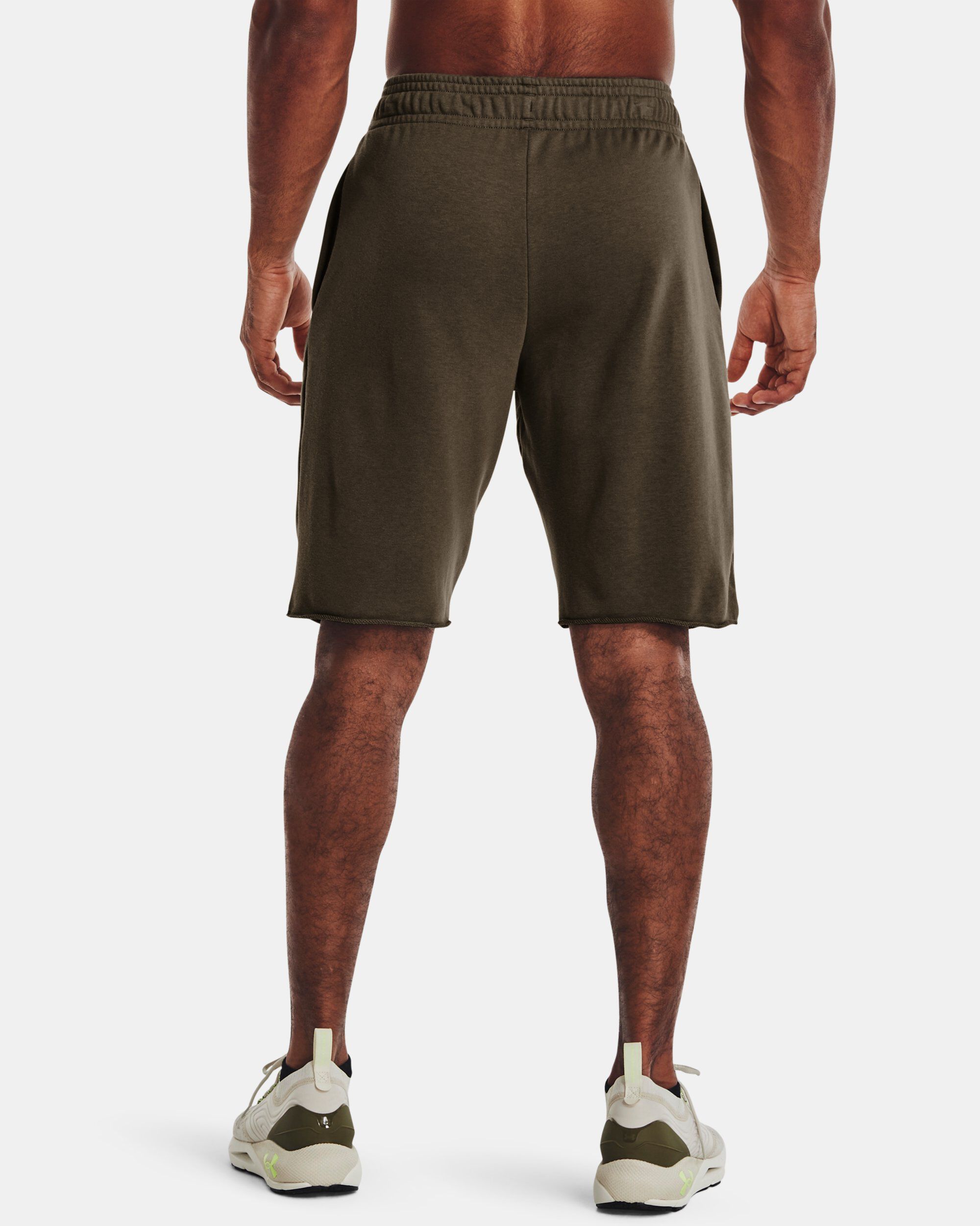 Under Armour Men s UA Rival Terry Shorts Blue in KSA