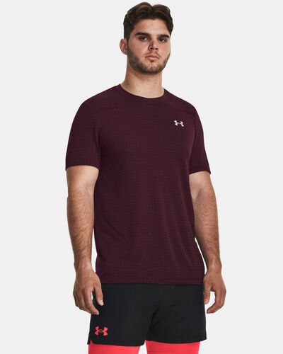 Men's UA Seamless Grid Short Sleeve