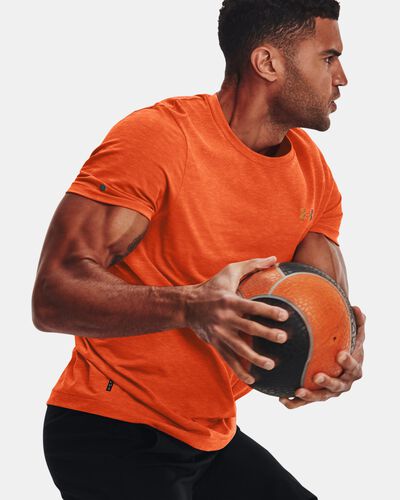 Men's UA RUSH™ Seamless GeoSport Short Sleeve