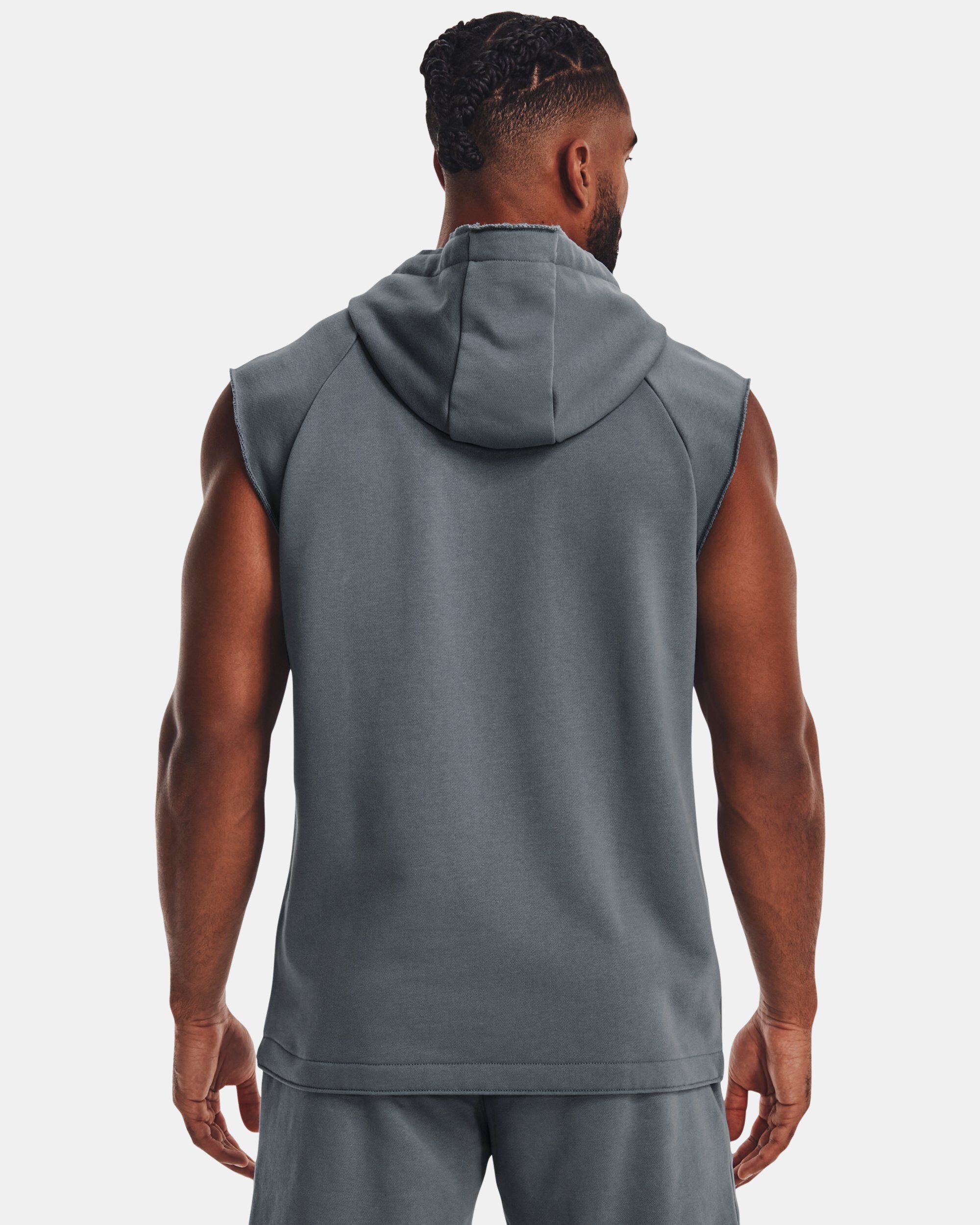 Under armour men's sportstyle sleeveless hoodie best sale