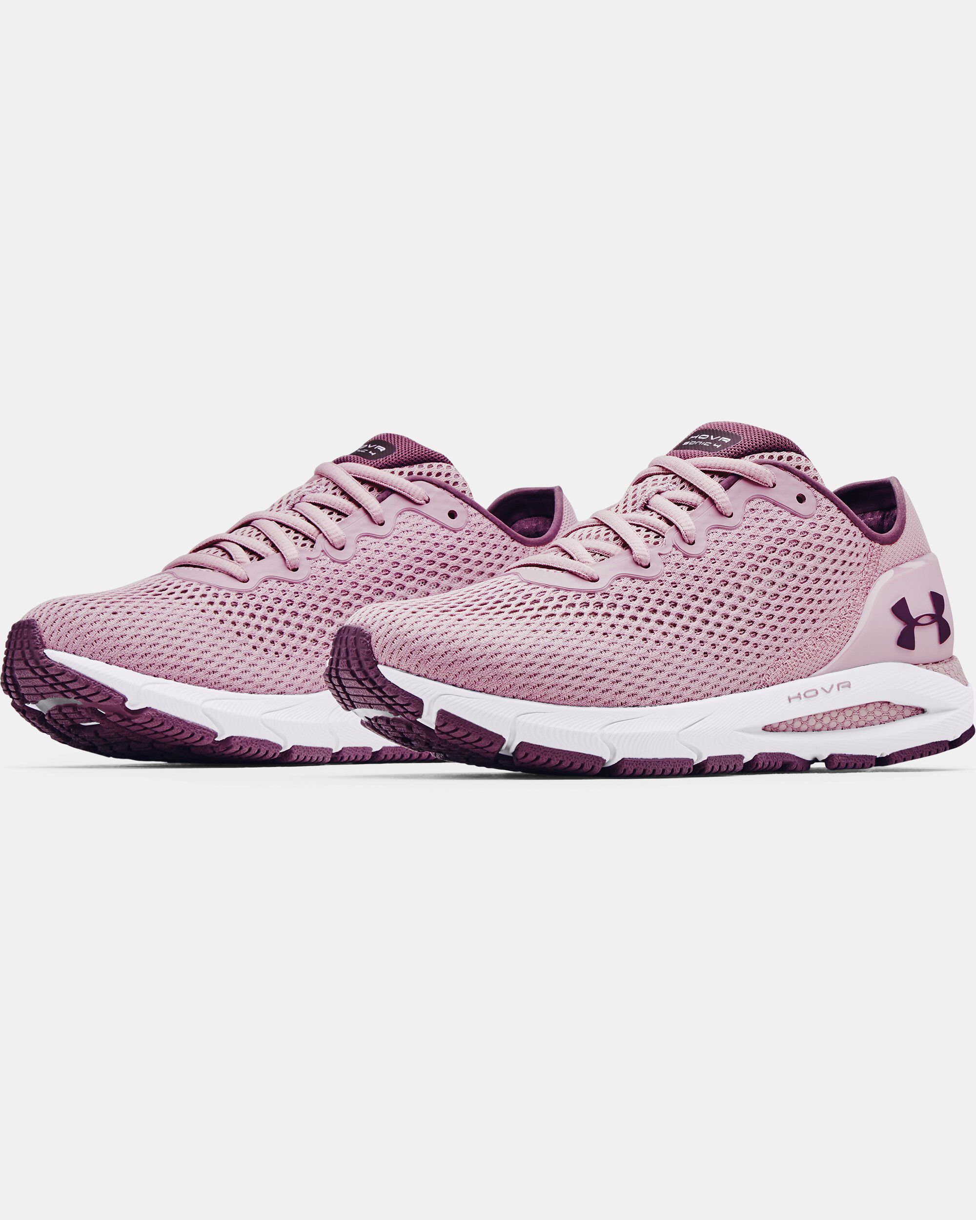 Under armour women shoes purple on sale