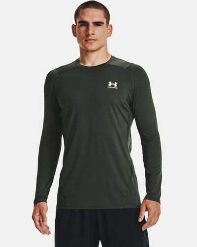 Men's HeatGear® Armour Fitted Long Sleeve