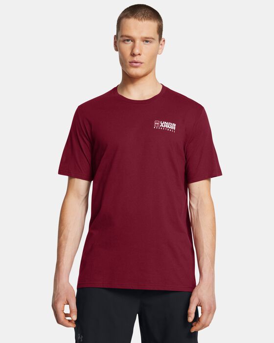 Men's UA Basketball Logo Court Short Sleeve image number 0