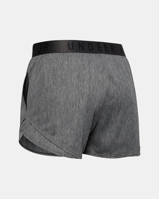 Women's UA Play Up Shorts 3.0 Twist image number 7