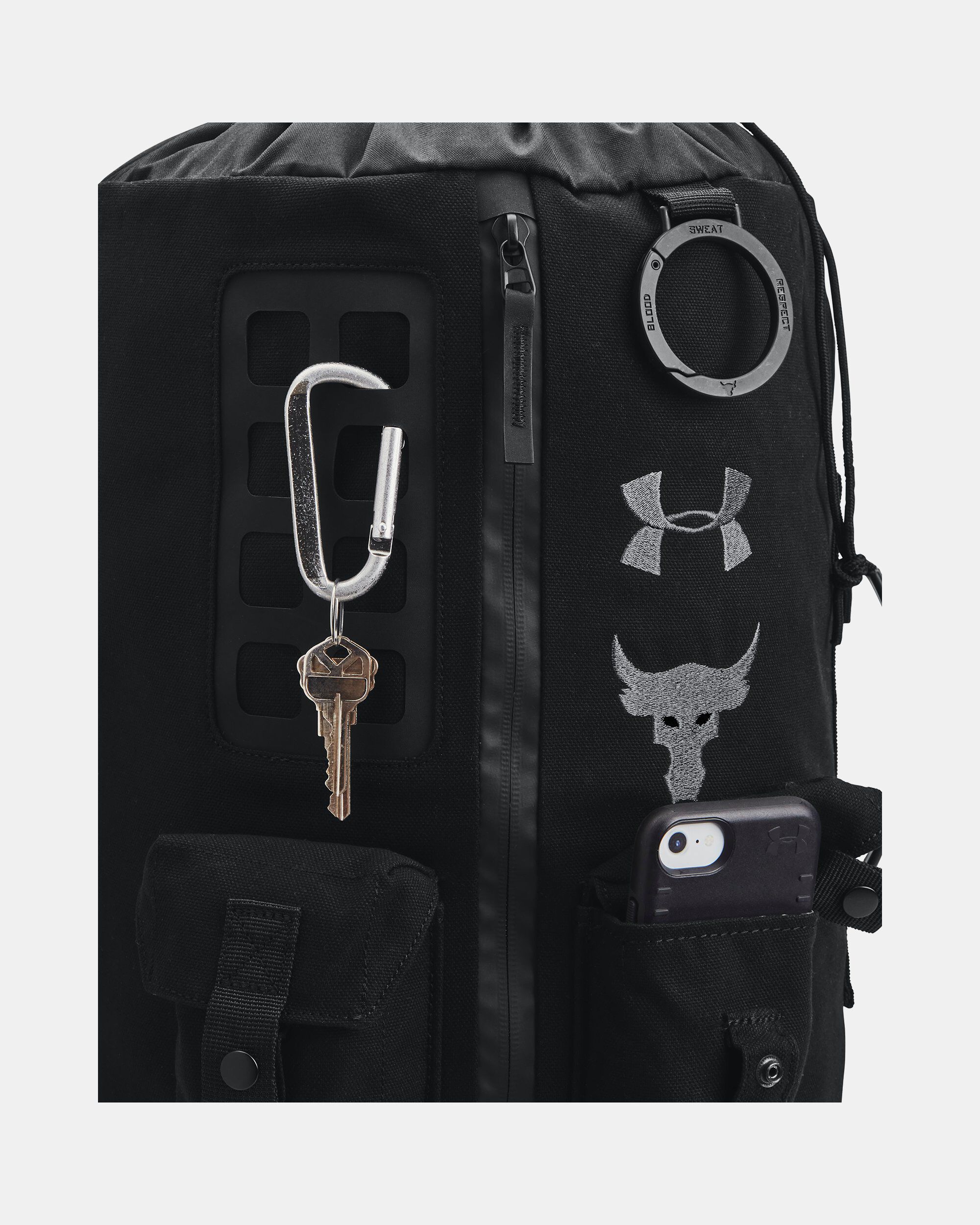 Buy Project Rock 60 Bag Black in KSA Under Armour