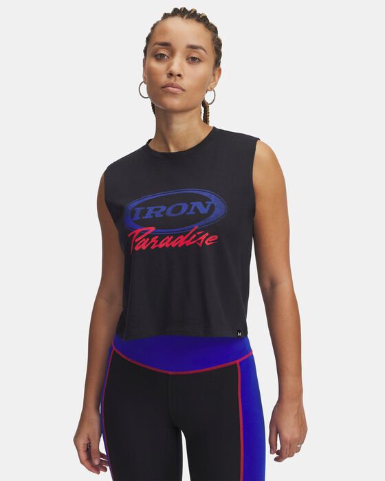 Women's Project Rock Iron Paradise Tank image number 0