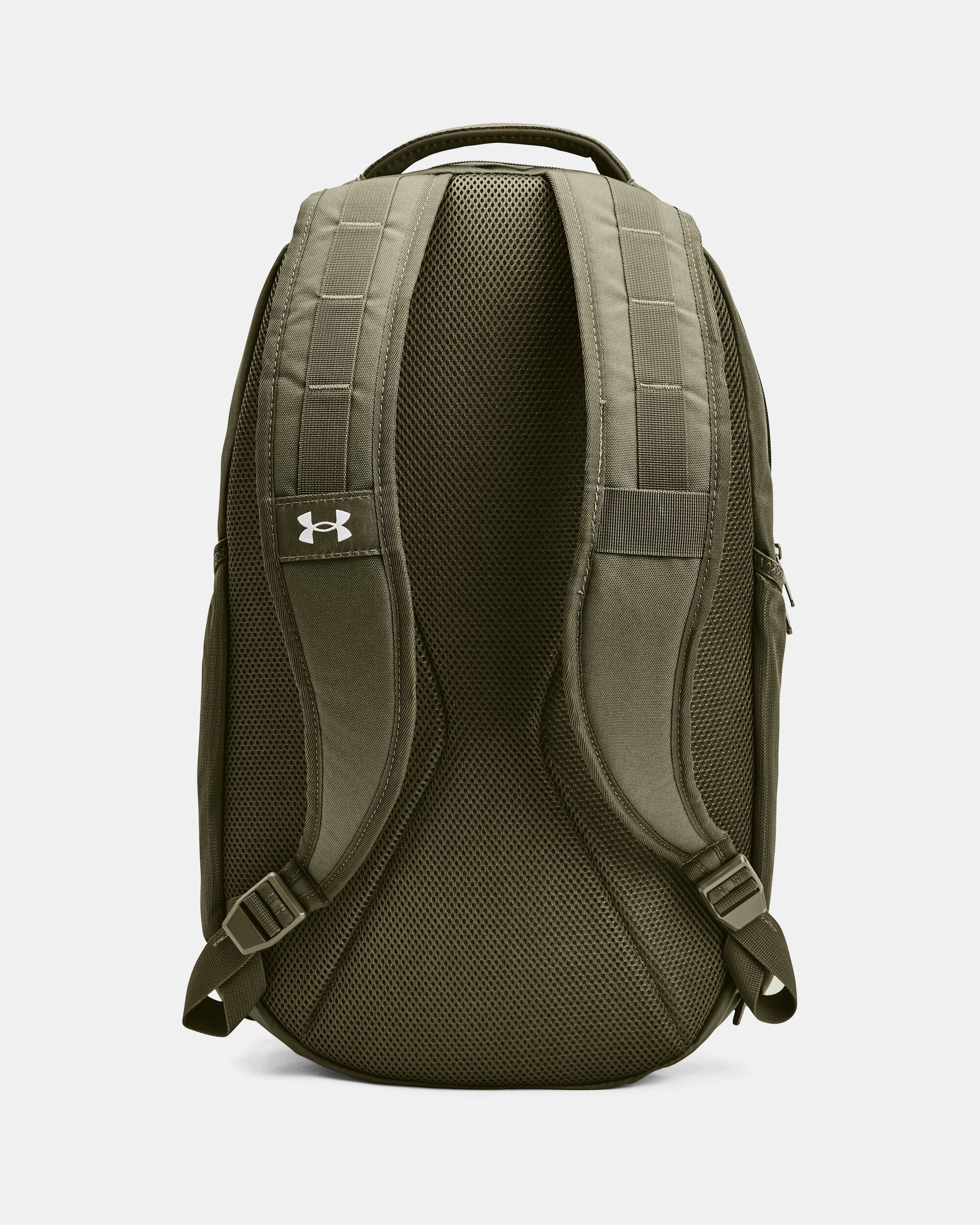 Under armour hustle 3.0 backpack green typhoon store