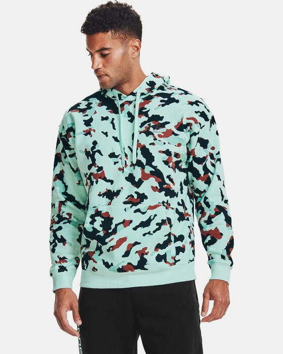 Men's UA Rival Fleece Camo Hoodie image number 0