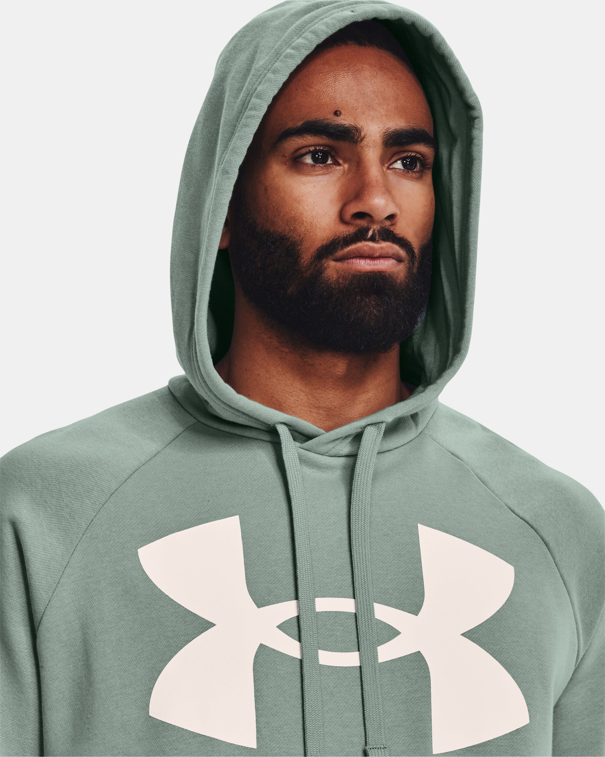 Under armour men's rival fleece logo hoodie outlet