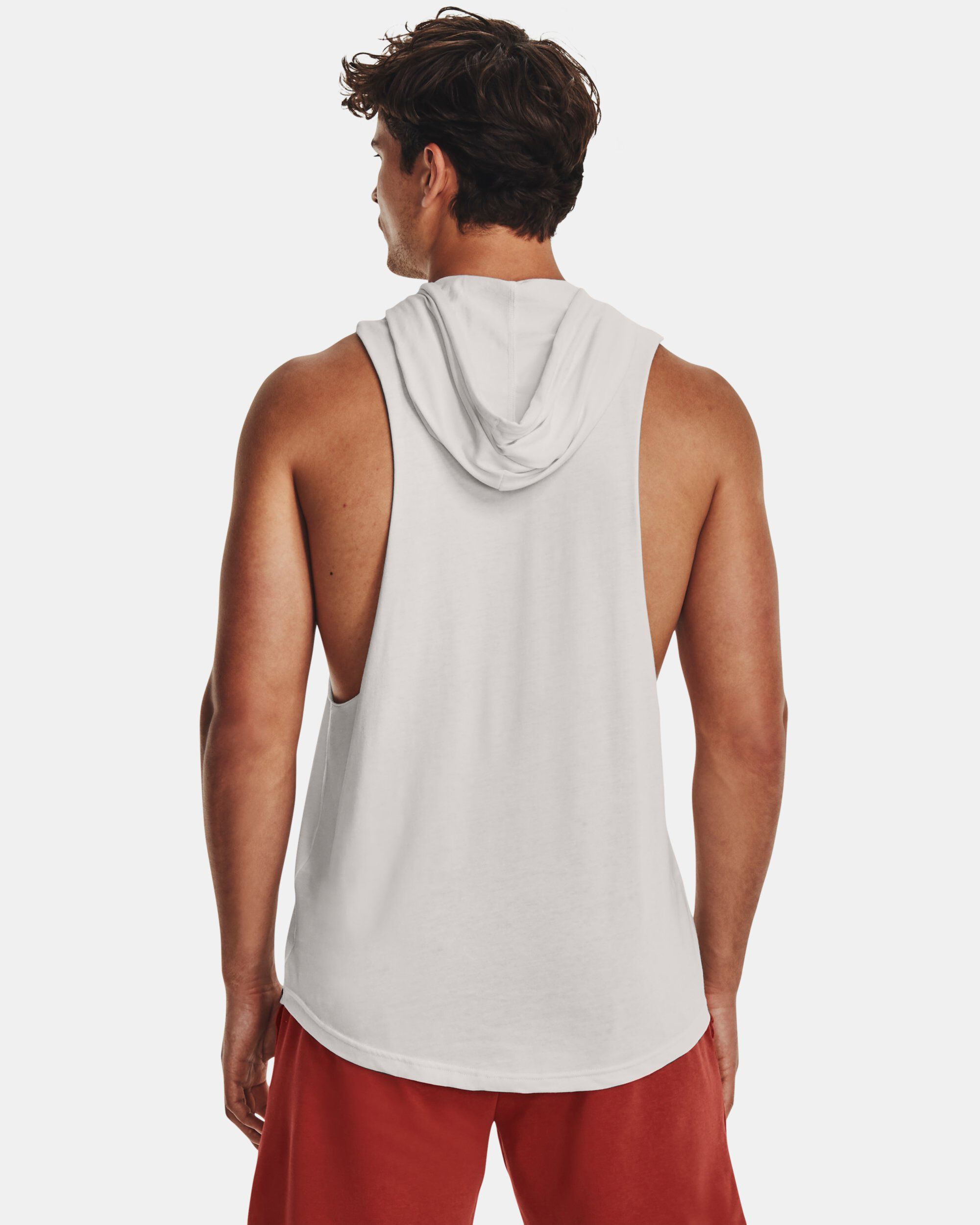 Drop arm shop sleeveless hoodie