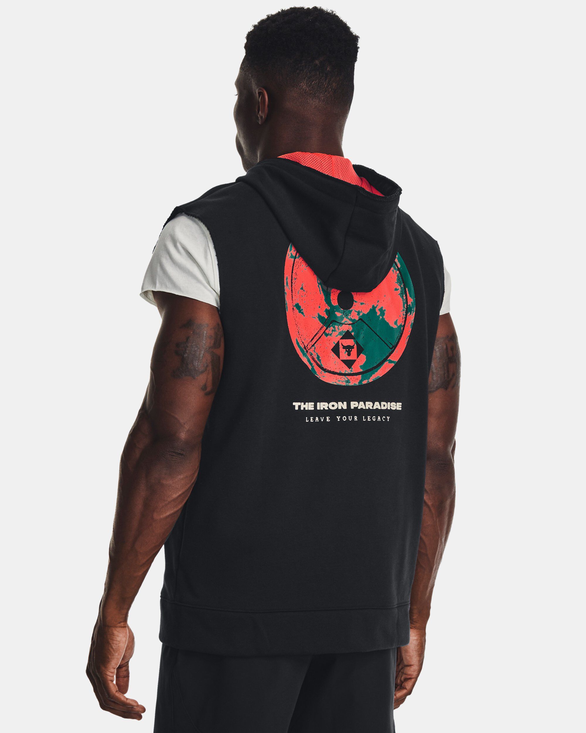 Iron paradise sleeveless discount hoodie