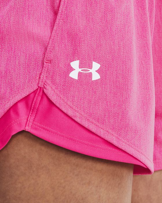 Women's UA Play Up Shorts 3.0 Twist image number 3