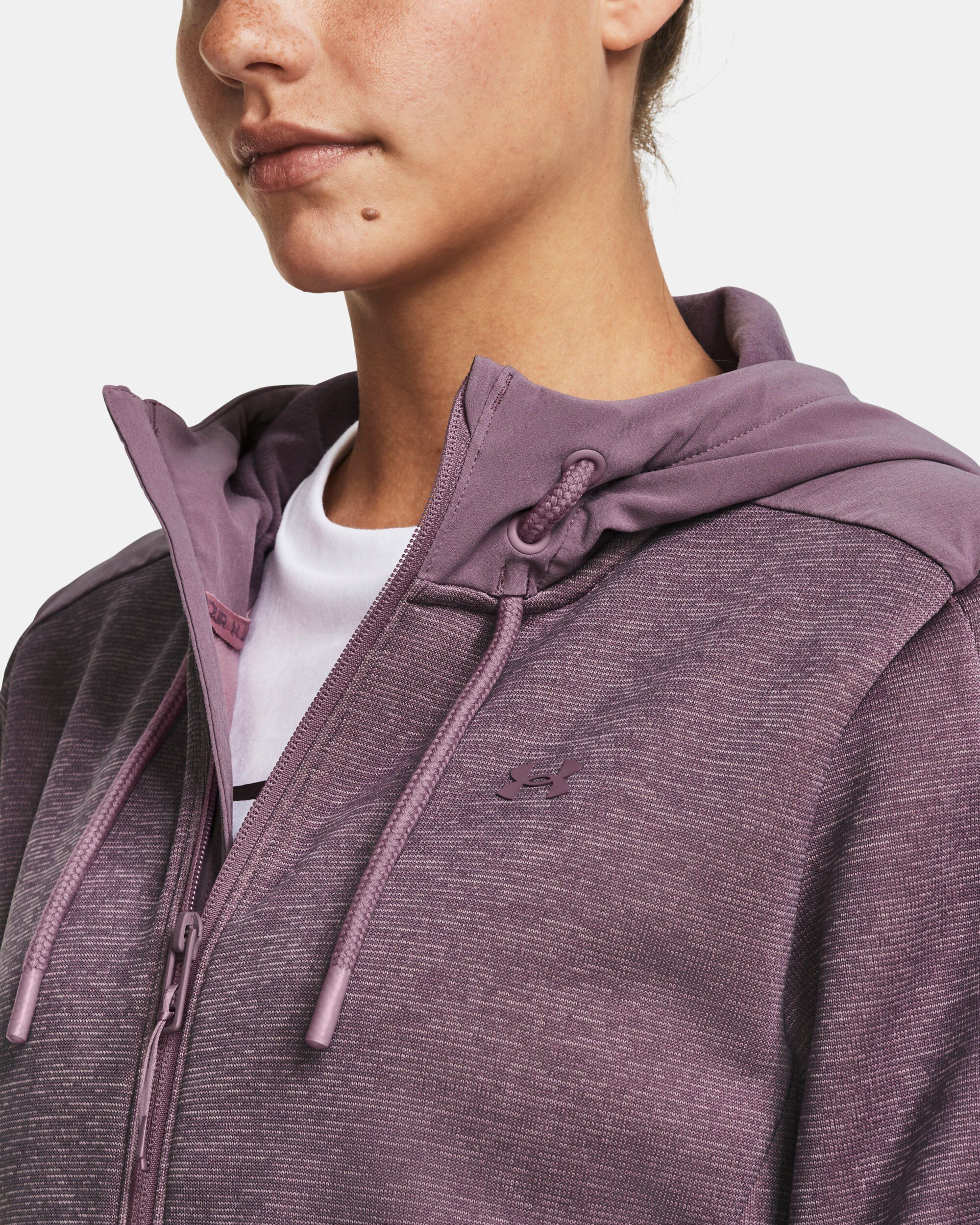 Under armour swacket women purple on sale