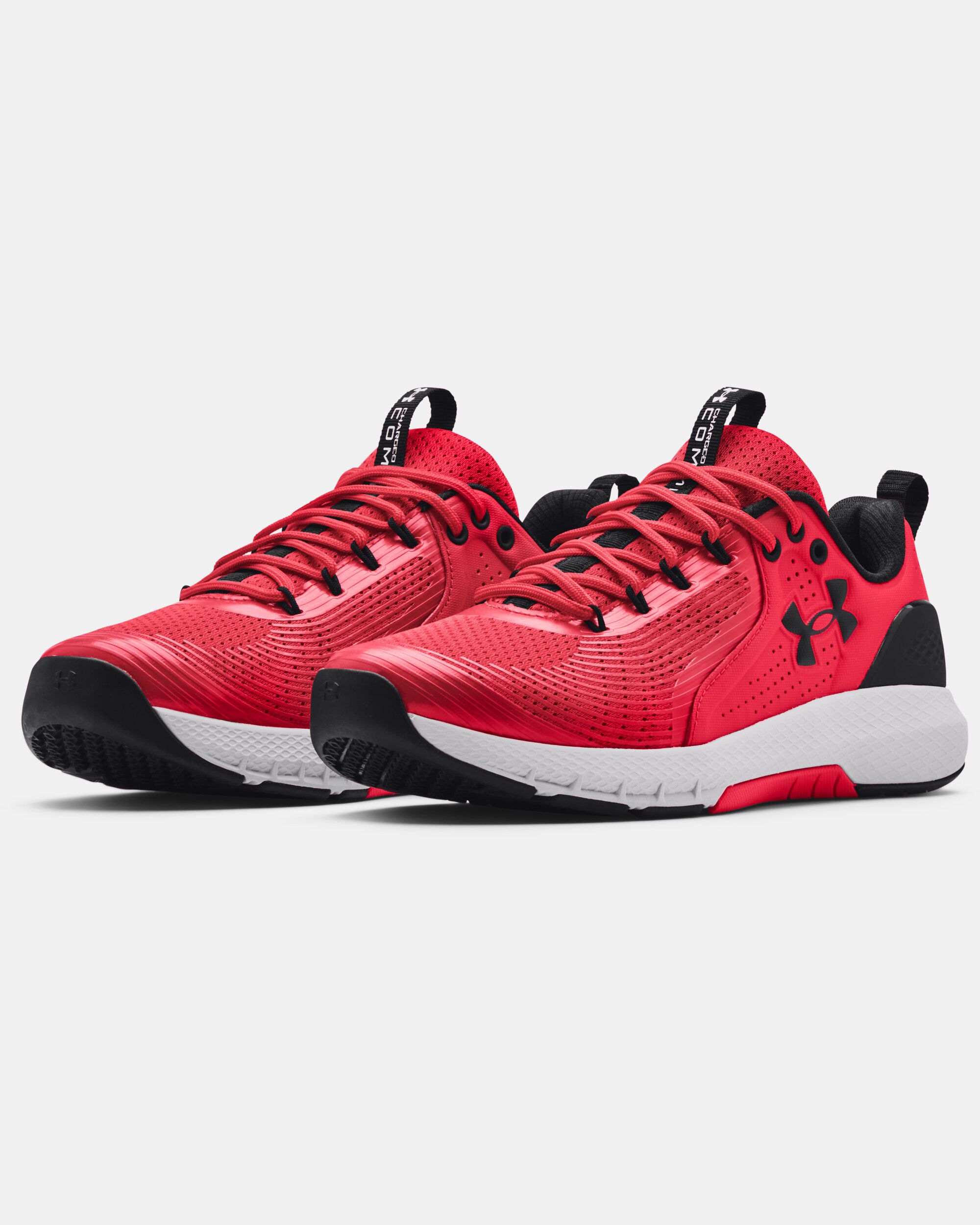 Under armour top charged red