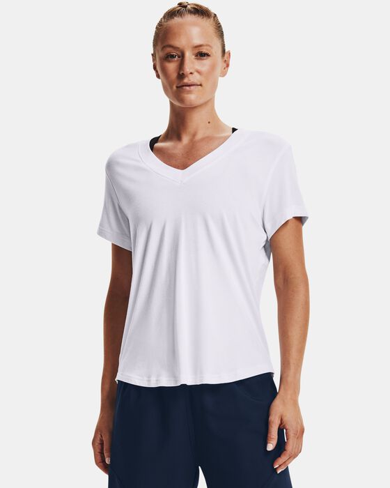 Women's UA Greatest (Tee) Ever V-Neck Short Sleeve image number 0