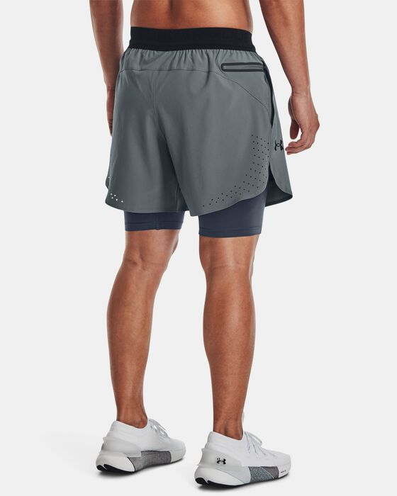 Men's UA Peak Woven 2-in-1 Shorts image number 1