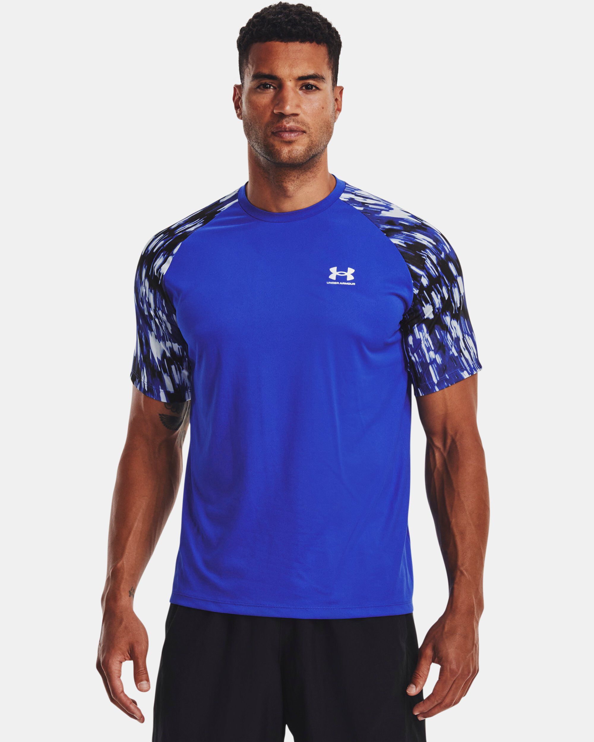 Under armour men's tech on sale printed short sleeve shirt