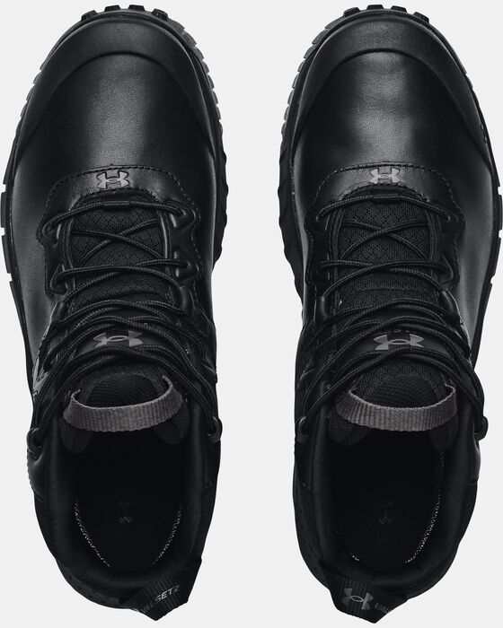 Men's UA Micro G® Valsetz Mid Leather Waterproof Tactical Boots image number 2