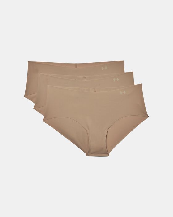 Under Armour Women's UA Pure Stretch Hipster 3-Pack Beige in KSA