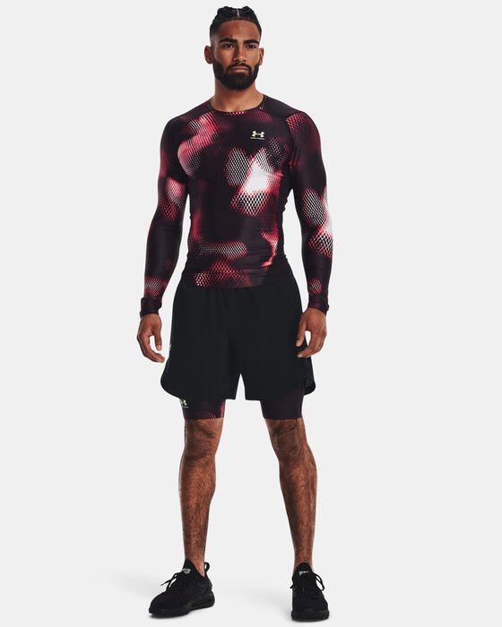 Men's UA Iso-Chill Compression Printed Long Sleeve image number 2