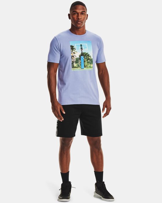 Men's UA Hoops Summer Daze T-Shirt image number 2