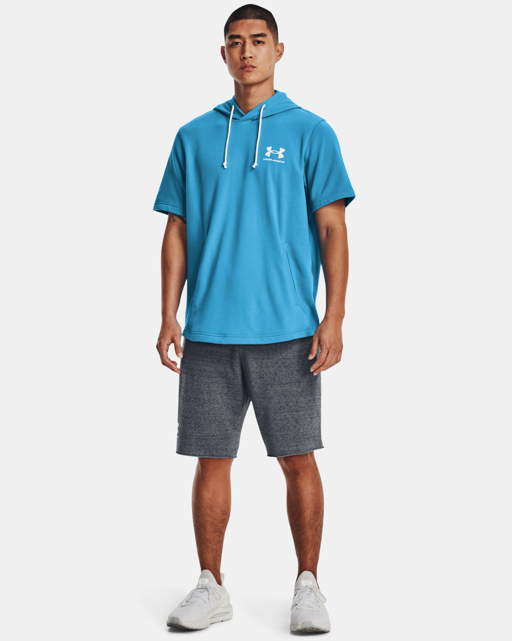 Men's ua sportstyle terry short sleeve hoodie on sale