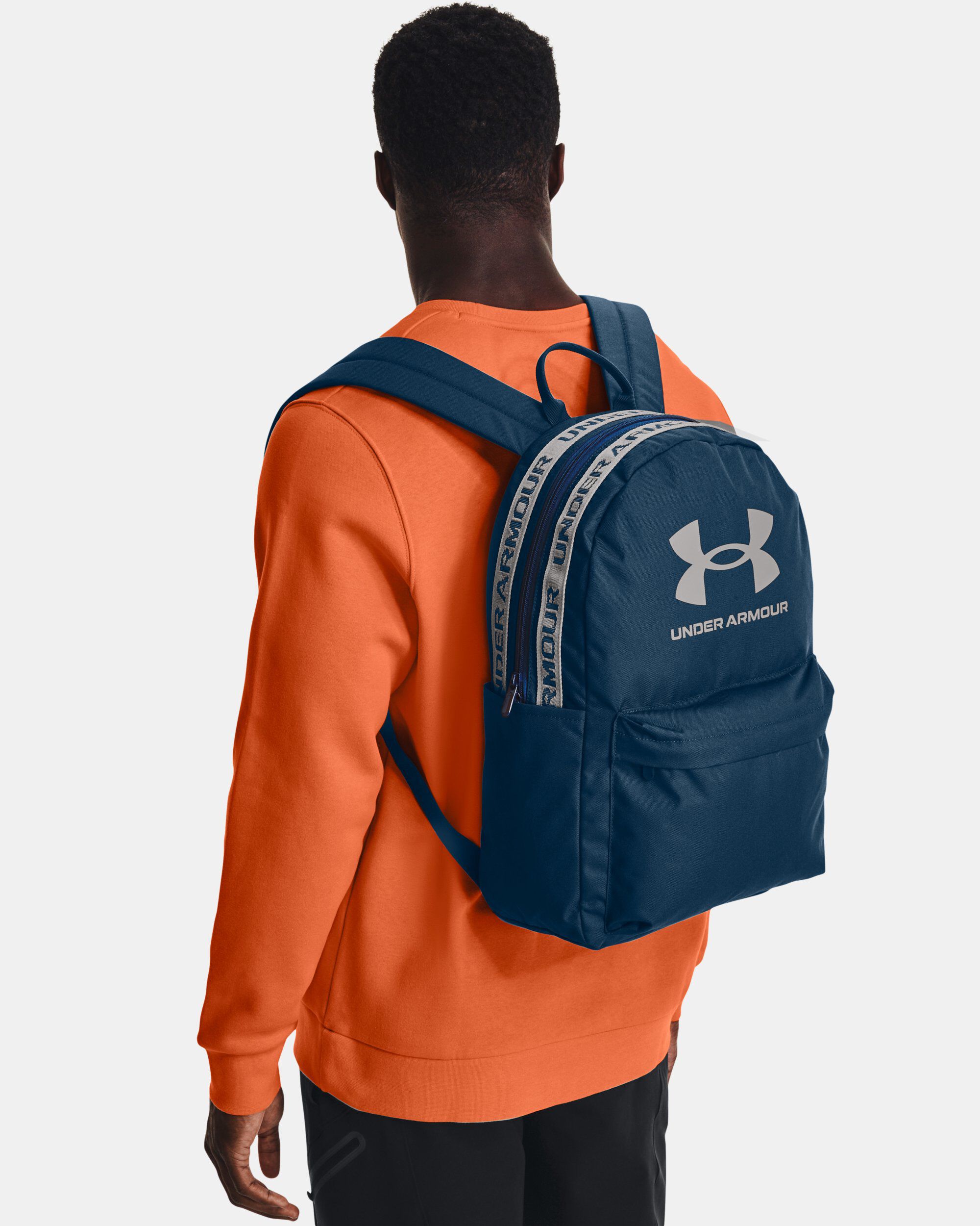 Under armour orange and blue backpack store