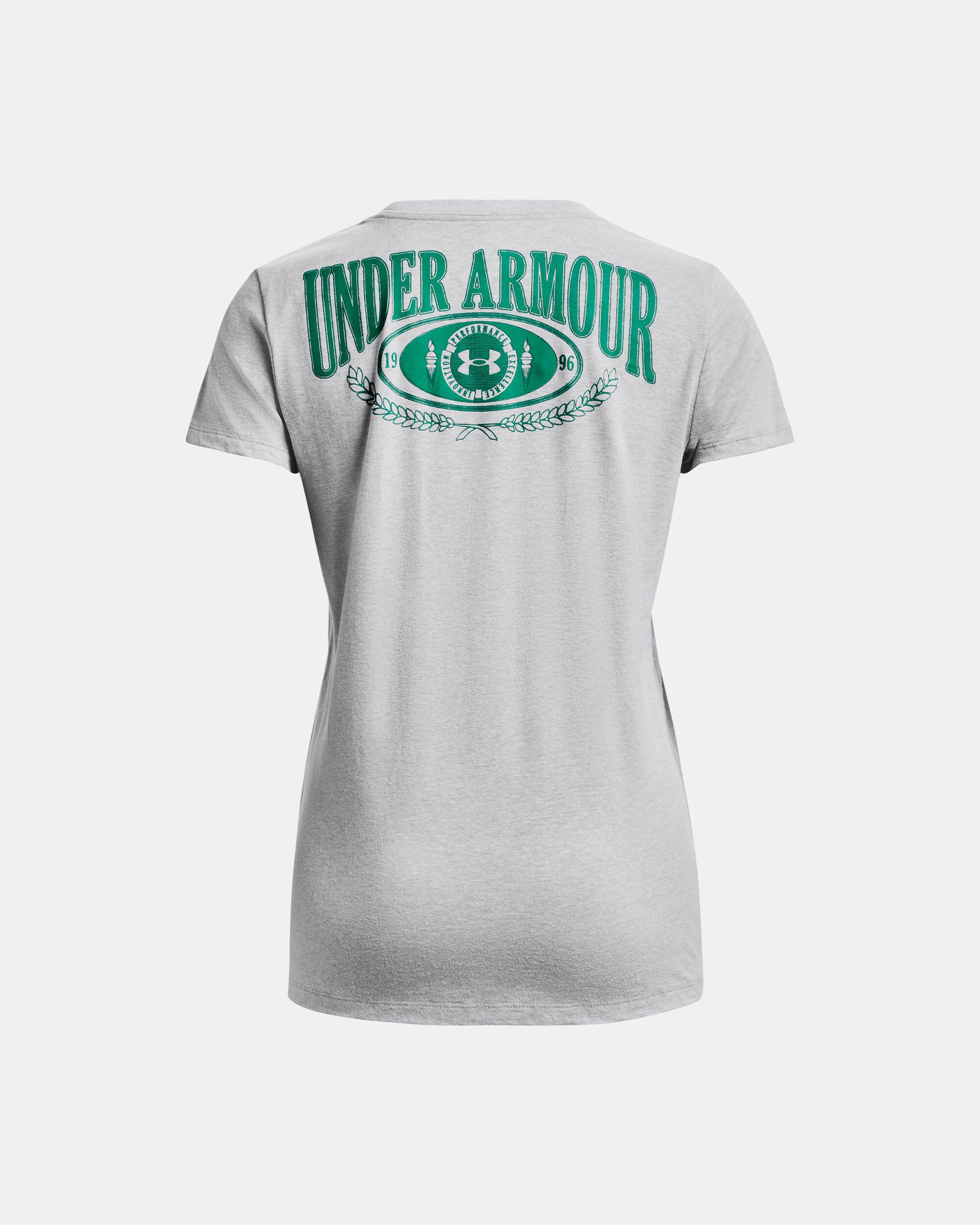 Under Armour Women s UA Collegiate Varsity Short Sleeve Grey in KSA