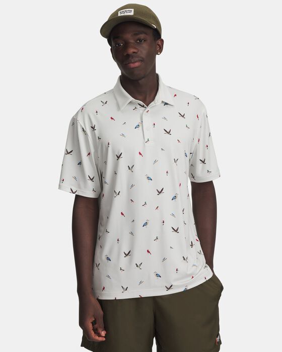 Men's UA Birdie Watching Printed Polo image number 0
