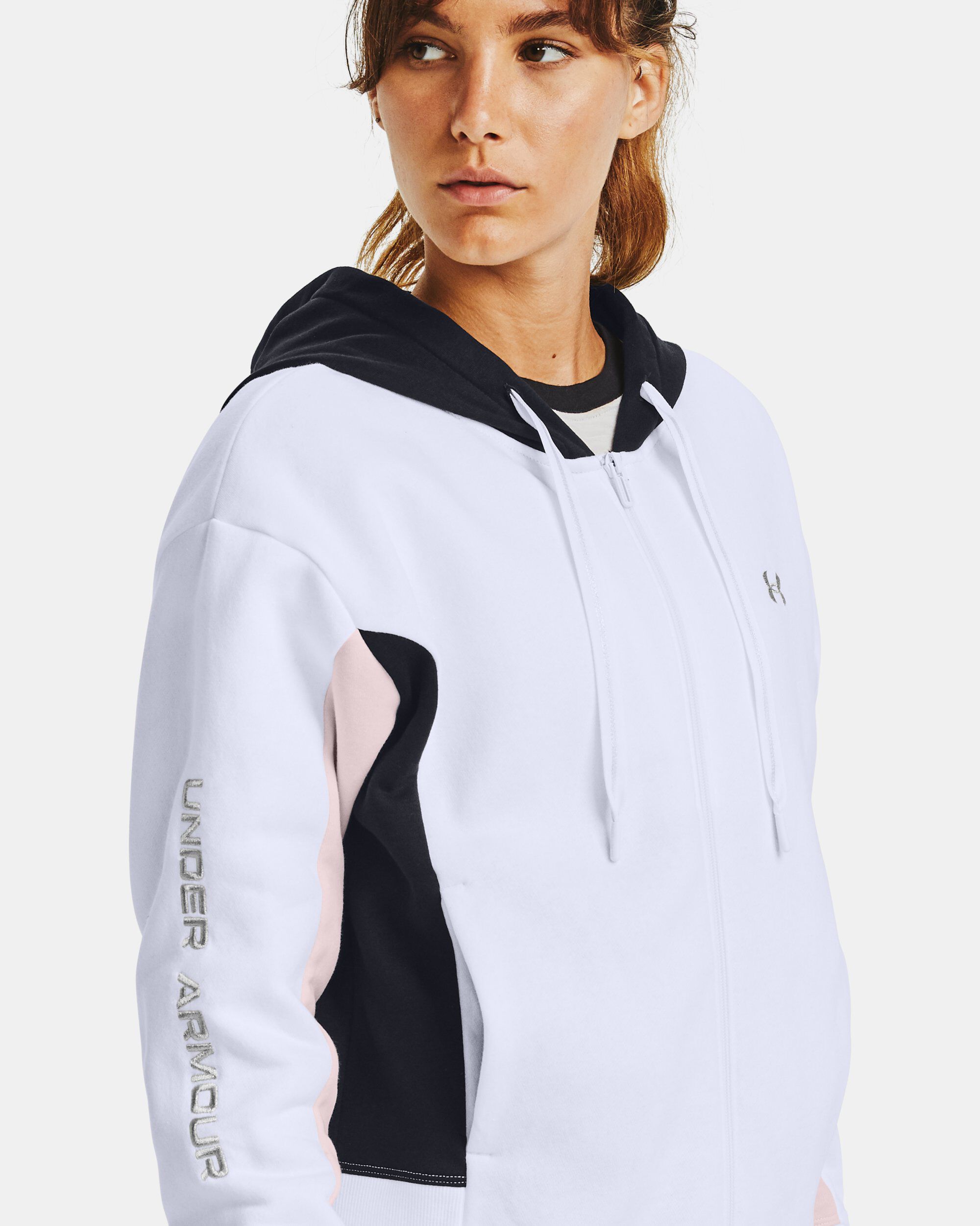 Women s UA Rival Fleece Embroidered Full Zip Hoodie