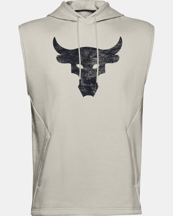 Men's Project Rock Charged Cotton® Sleeveless Hoodie image number 5