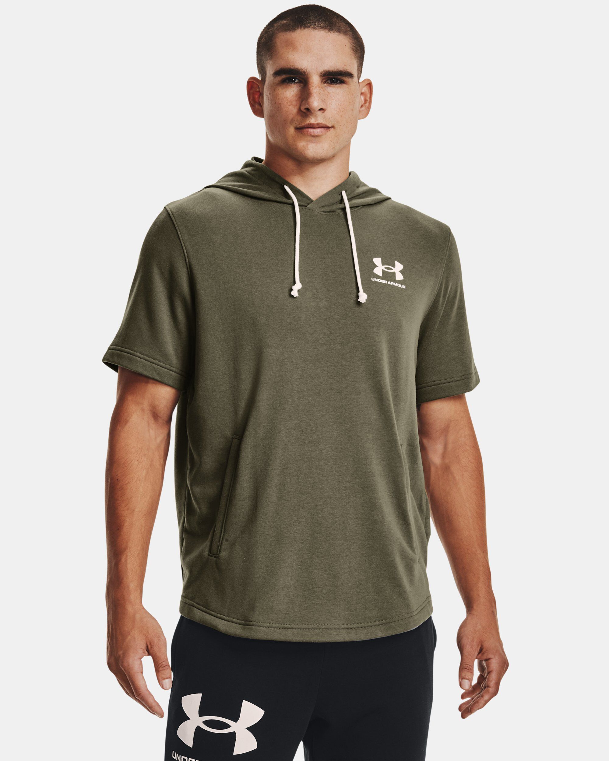 Men s UA Rival Terry Short Sleeve Hoodie