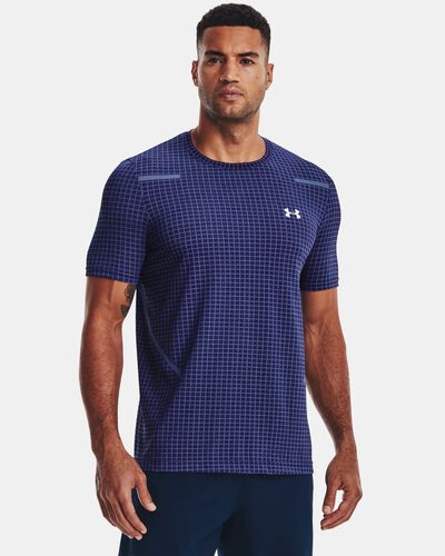 Men's UA Seamless Grid Short Sleeve