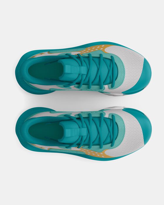 حذاء كرة السلة UA Jet '23 للأطفال في المدرسة الابتدائية image number 2