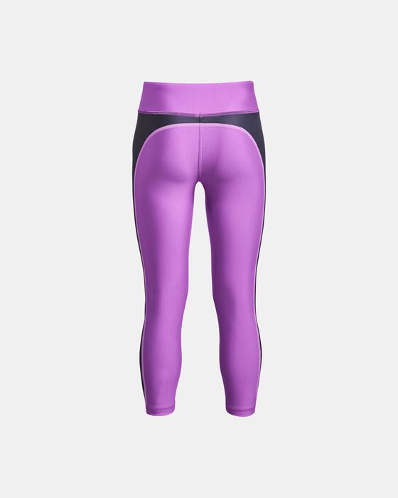 Girls' Project Rock HeatGear® Armour Ankle Leggings image number 1
