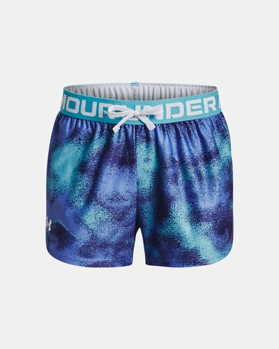 Girls' UA Play Up Printed Shorts