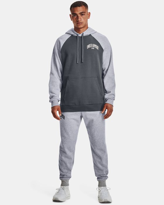 UA Rival Fleece Wordmark Colorblock image number 2