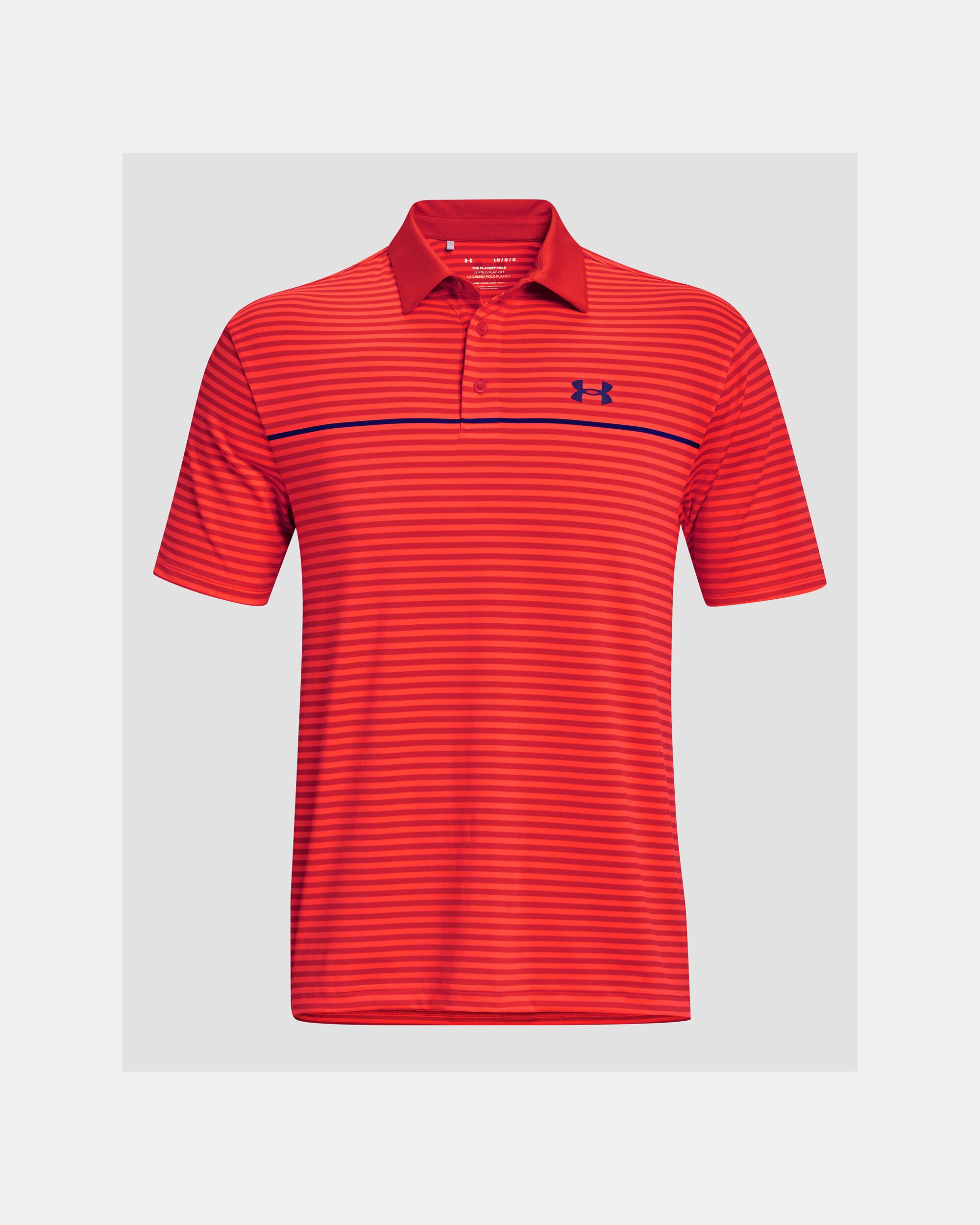 Mens red under armour polo online