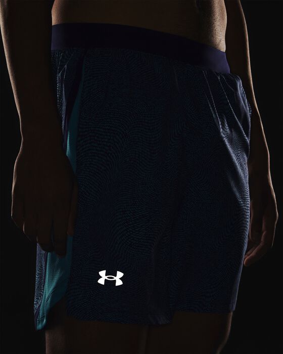 Men's UA Launch 7'' Printed Shorts image number 5