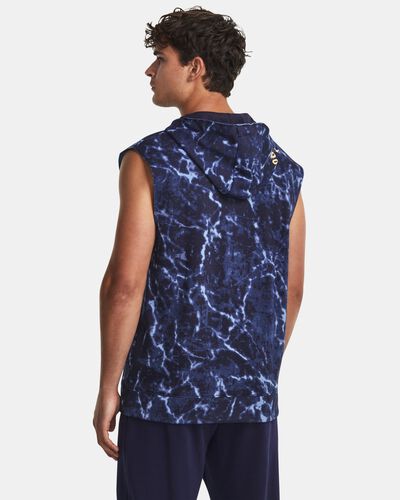 Men's Project Rock Rival Fleece Sleeveless Full-Zip