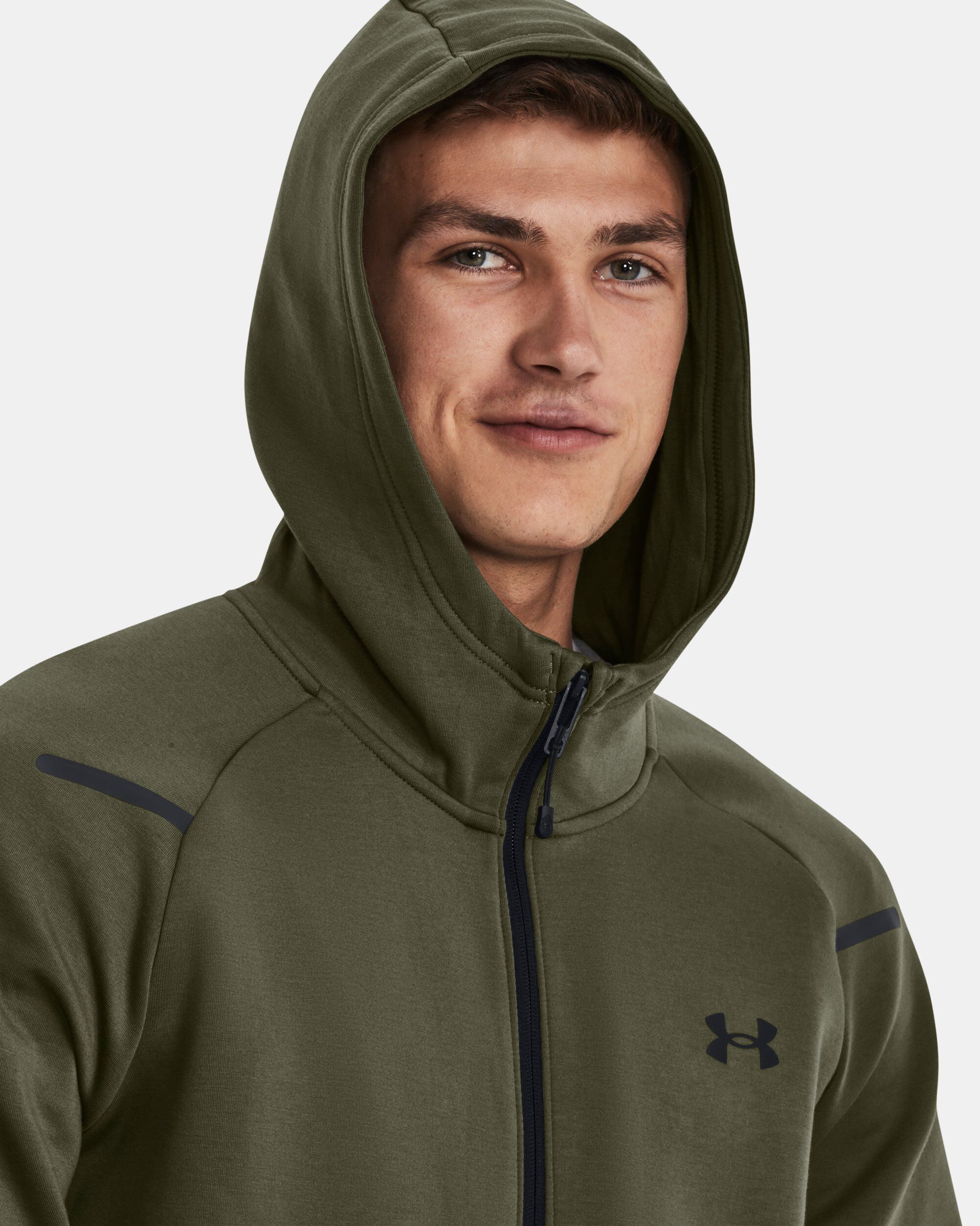 Men's ua unstoppable outlet double knit full zip