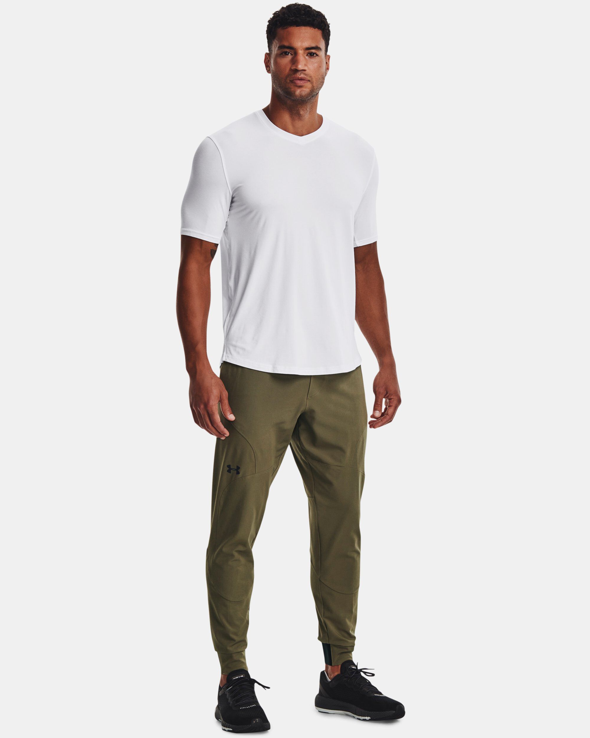 Under armour men's flex woven joggers sales