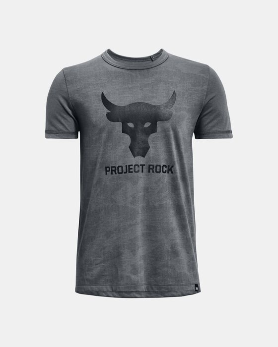 Boys' Project Rock Show Your Grid Short Sleeve image number 0