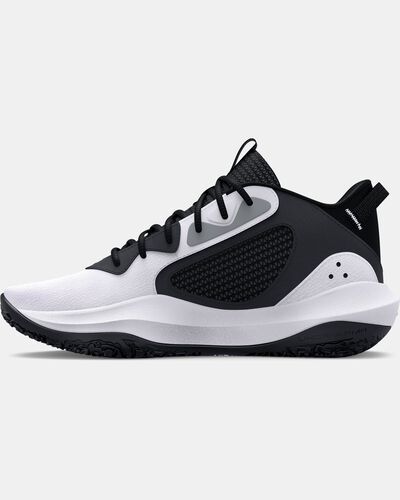 Grade School UA Lockdown 6 Basketball Shoes